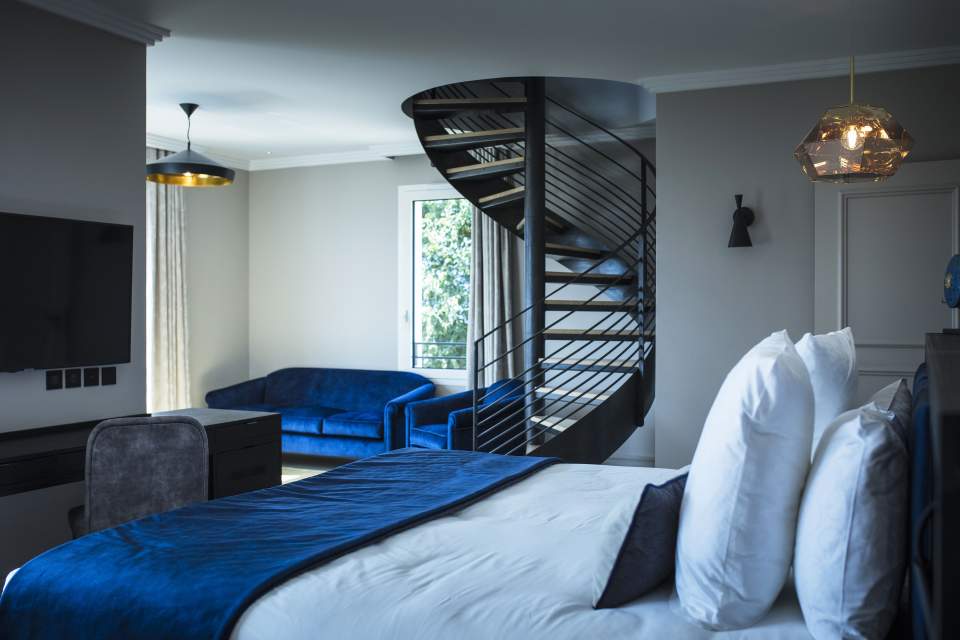 suite avec vue a aix les bains, hotel de luxe l'incomparable